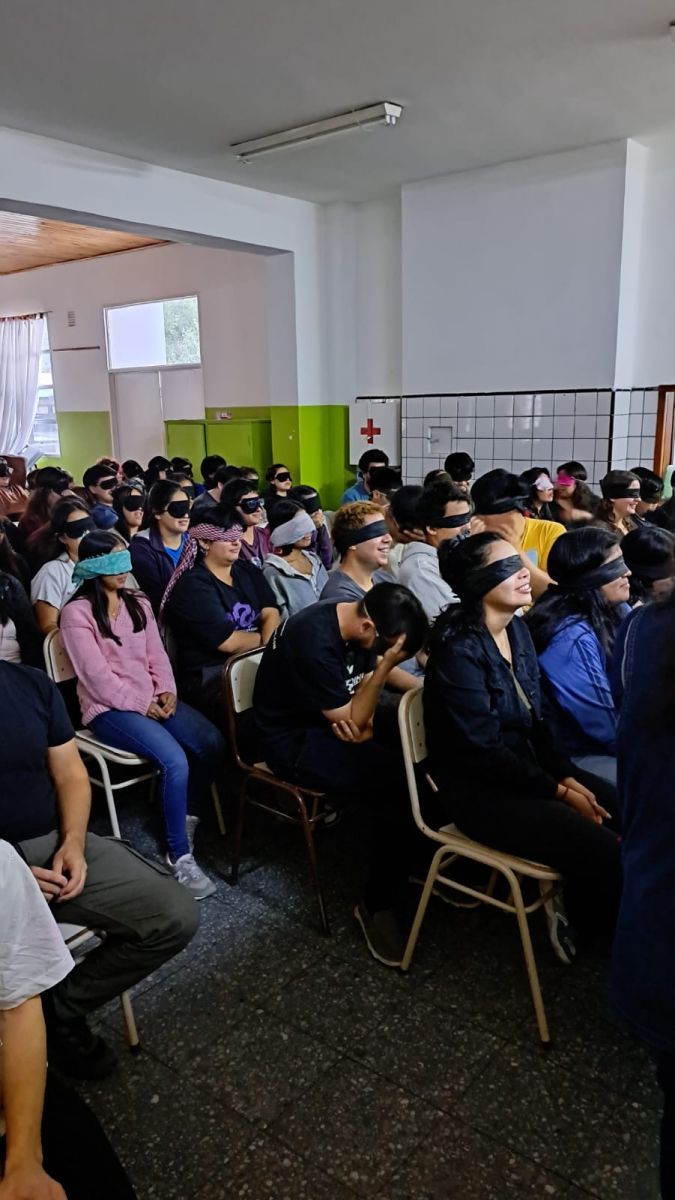 Comodoro participó en Esquel con el cine audiodescriptivo