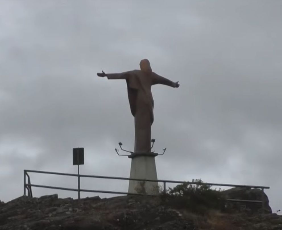 Corcovado tiene su propio Cristo Redentor y busca posicionarse como atractivo turístico en Chubut