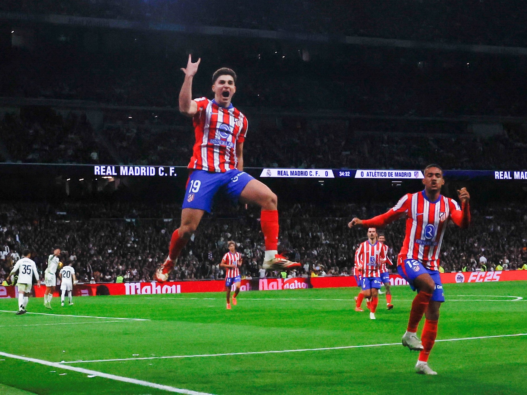El poder de gol de Julián Álvarez crece en Atlético de Madrid.