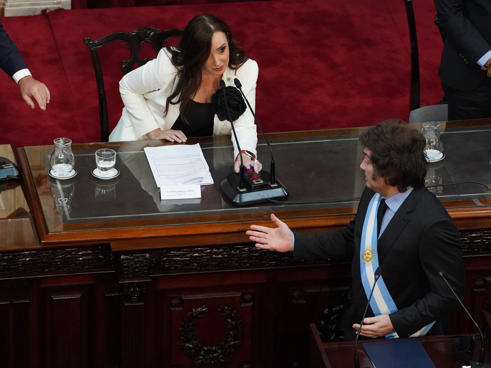 El sarcasmo presidencial sobre Victoria Villarruel: una burla más.