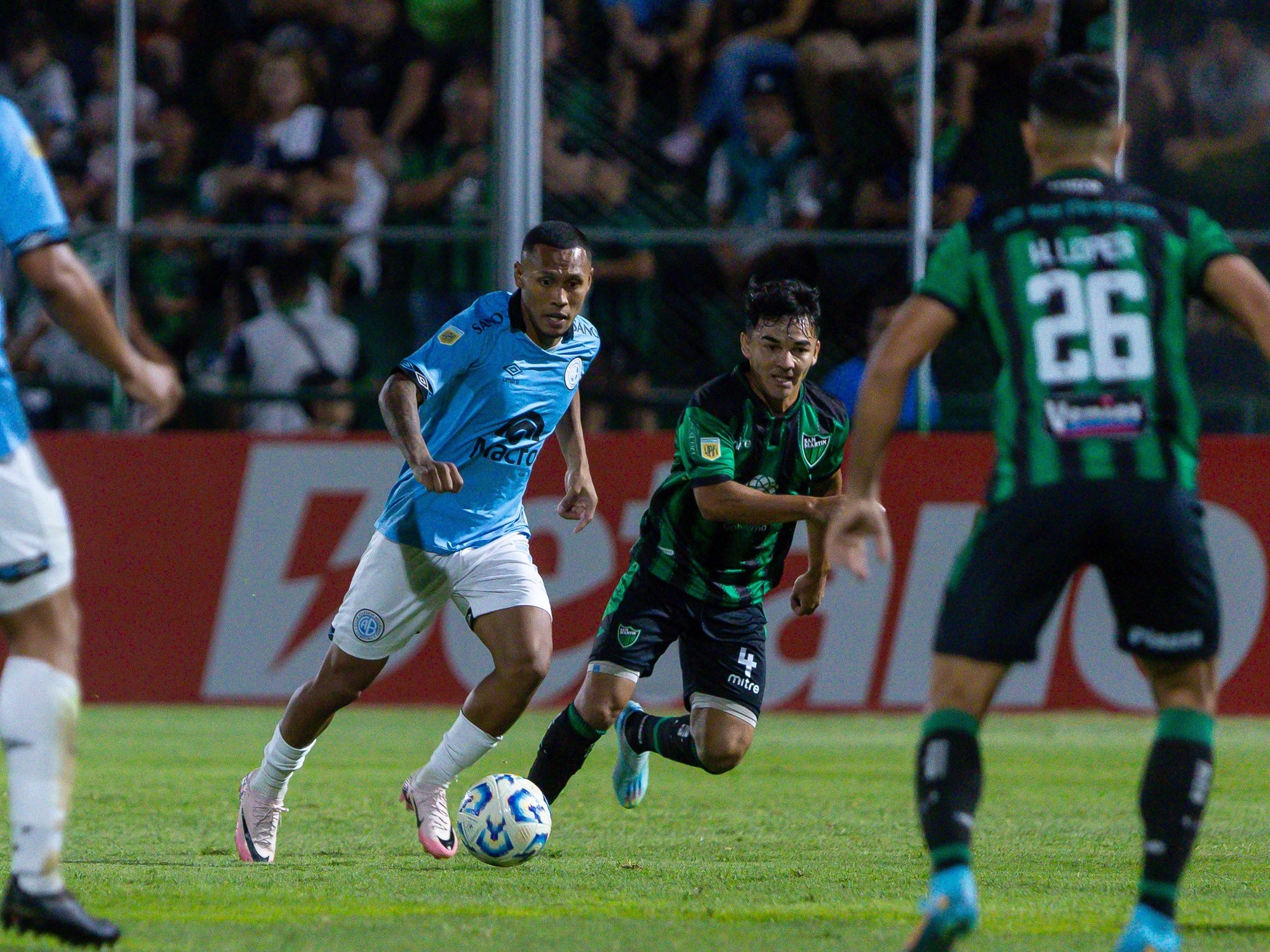 San Martín de San Juan vence a Belgrano y logra su primer triunfo en su regreso a Primera División