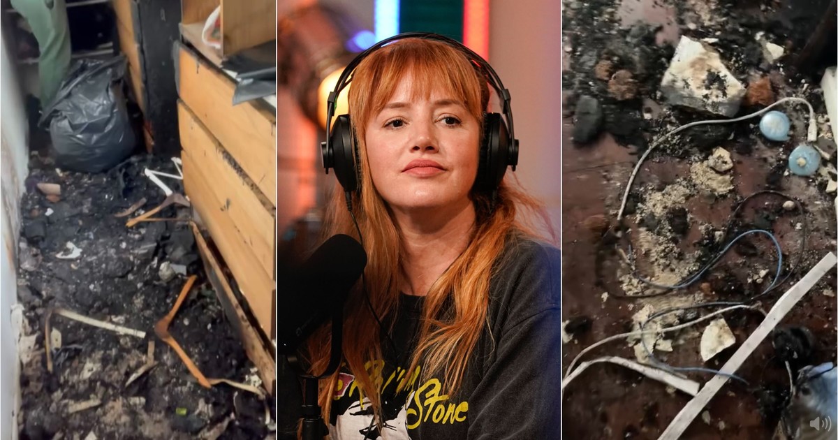 El drama de la actriz y conductora Caro Ibarra por el incendio en su casa: "Quedó todo destruido"