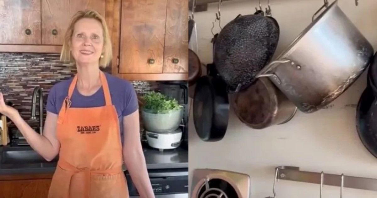 Una actriz de Sex and the City mostró que su cocina es "normal" a pesar de tener una fortuna de 20 millones de dólares y se volvió viral