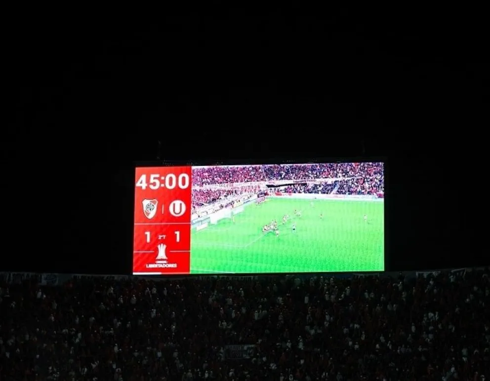 River empató 1-1 con Universitario y se quedó sin ser el segundo mejor primero