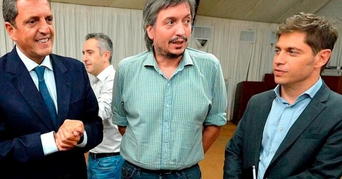 Axel Kicillof, Máximo Kirchner y Sergio Massa acordaron la unidad y cómo elegirán los candidatos