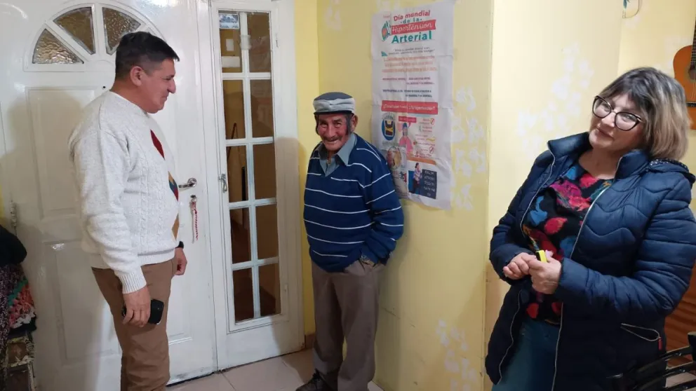 El Gobierno brindó atención directa a vecinos de la Meseta Central