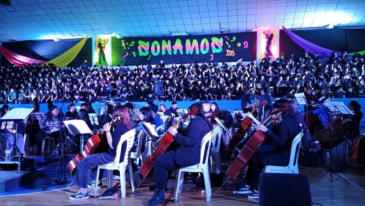 Con un gran y exitoso concierto cerró en Trelew el proyecto educativo "Sonamos"