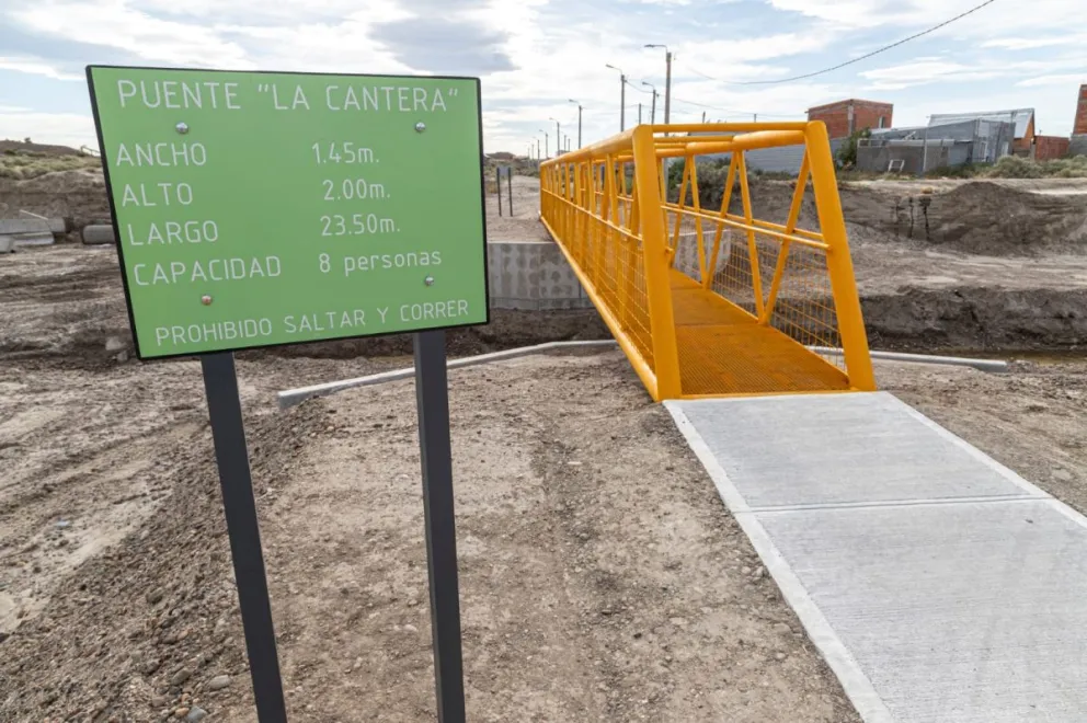 Barrio La Cantera: la construcción del puente como una respuesta definitiva que asegura a los vecinos la conectividad