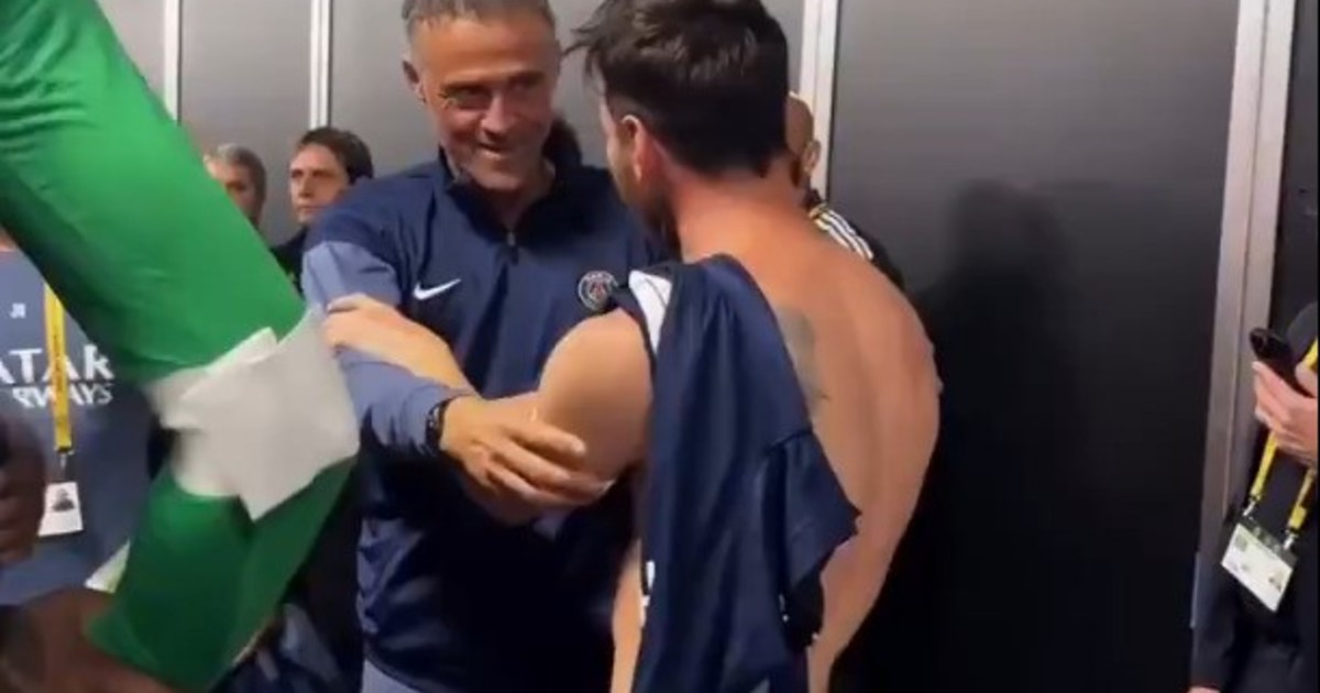 su abrazo con Messi y el "partido casi perfecto"