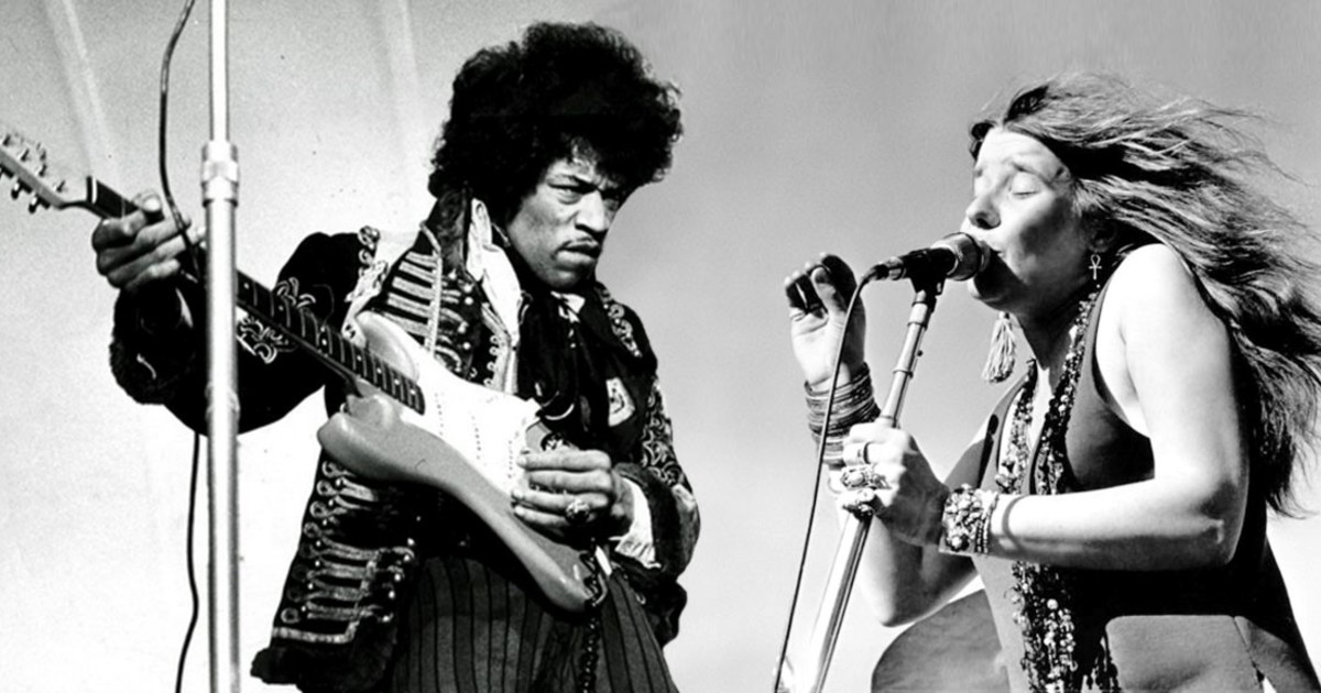el primer festival de rock, tres días de ácido lisérgico, amor libre y grandes actuaciones de Jimi Hendrix, Janis Joplin y The Who