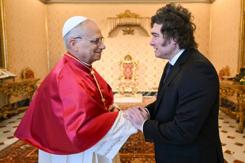 El papa León XIV aceptó la invitación de Milei para visitar Argentina