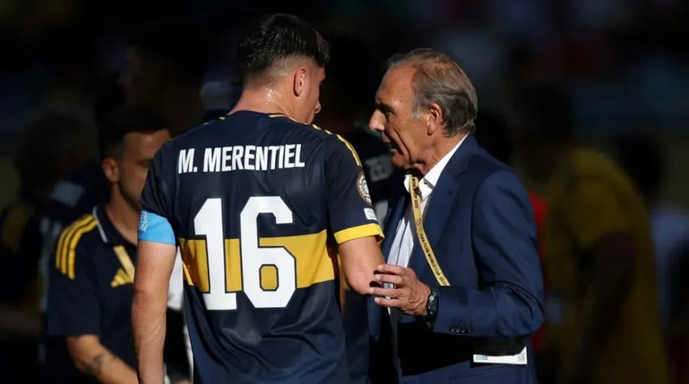 Merentiel y Russo limaron asperezas y el uruguayo será titular ante Racing