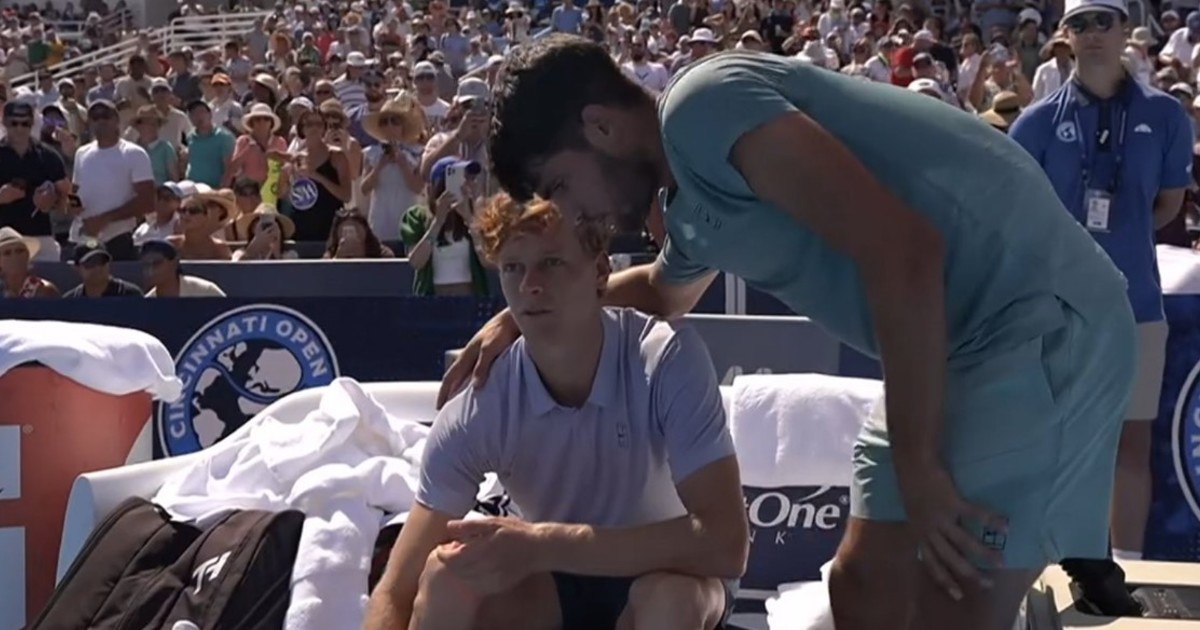 los motivos de su abandono ante Alcaraz en la final del Masters 1000 de Cincinnati