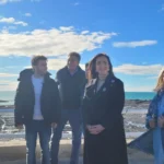 Victoria Villarruel destacó el federalismo en la inauguración del muro del Hospital Alvear