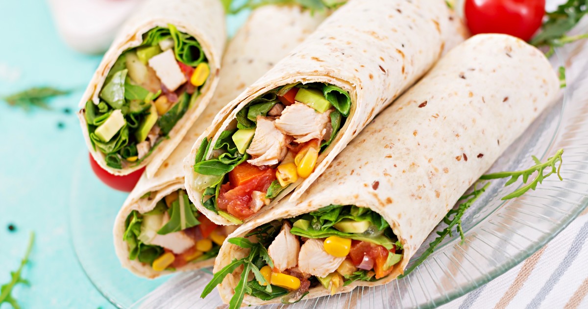 los wraps saludables que te solucionan las comidas