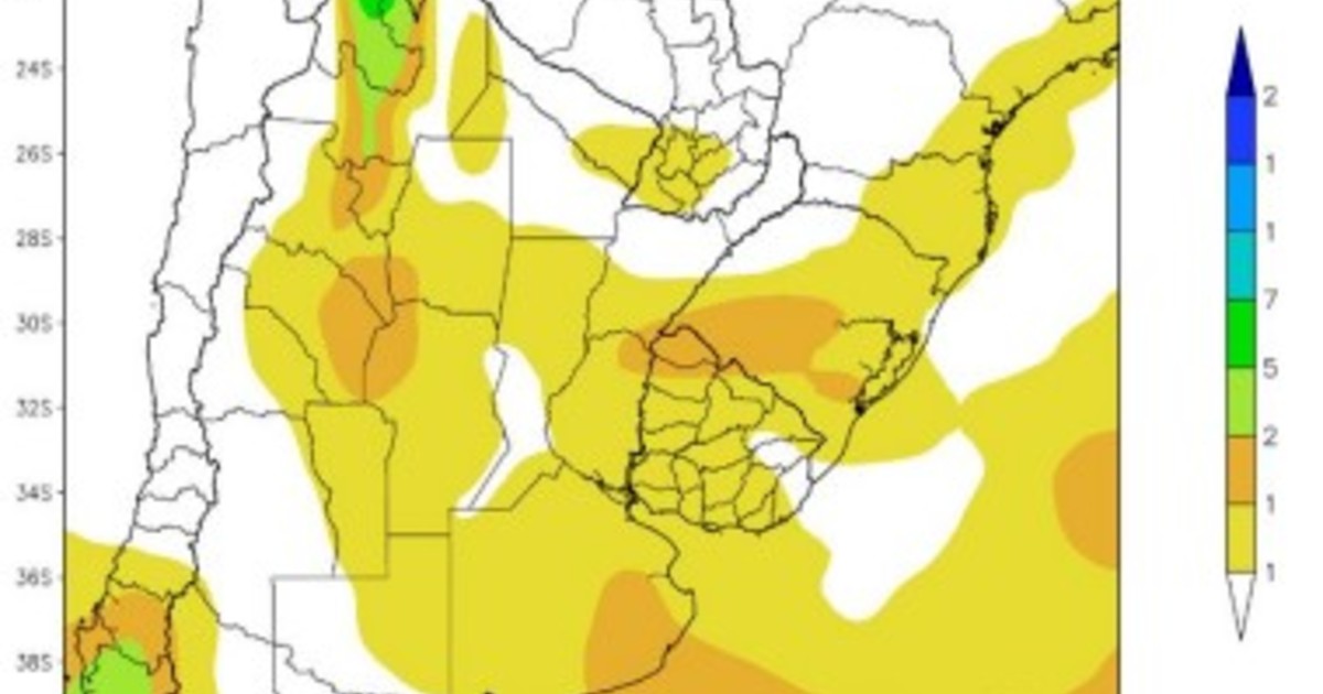 temperaturas variables, irrupción de aire polar y regreso del calor