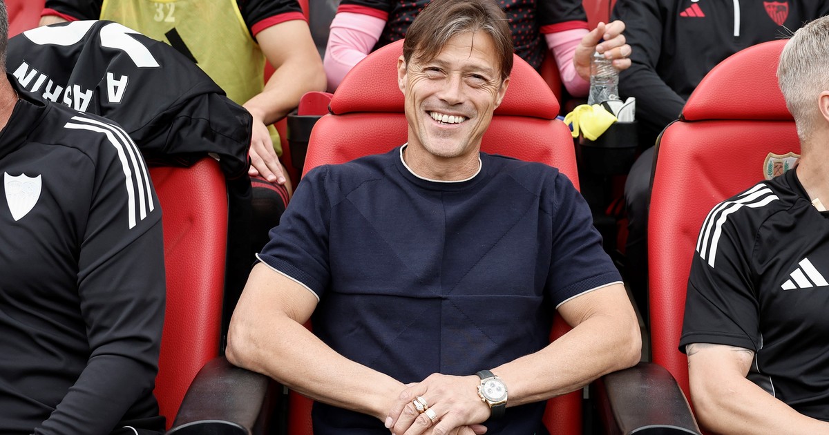 La nueva de Almeyda en el Sevilla: "Ojalá que ganemos siempre y quedemos llenos de azúcar" :: Olé