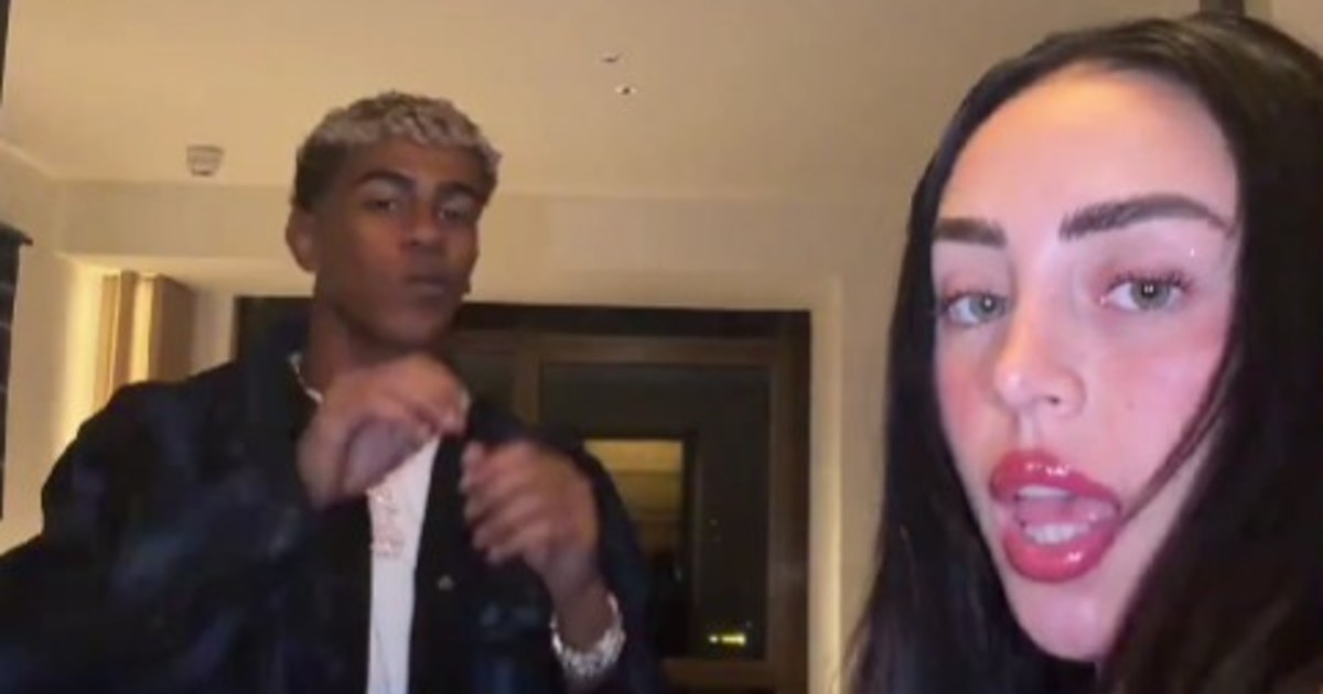El baile viral de Lamine Yamal y Nicki Nicole que hizo estallar las redes :: Olé