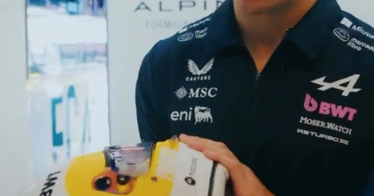 La historia oculta del llamativo diseño que tiene el casco de Colapinto en el GP de Austin :: Olé