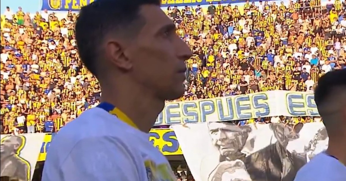 Video: el llanto de Di María en el homenaje a Russo :: Olé
