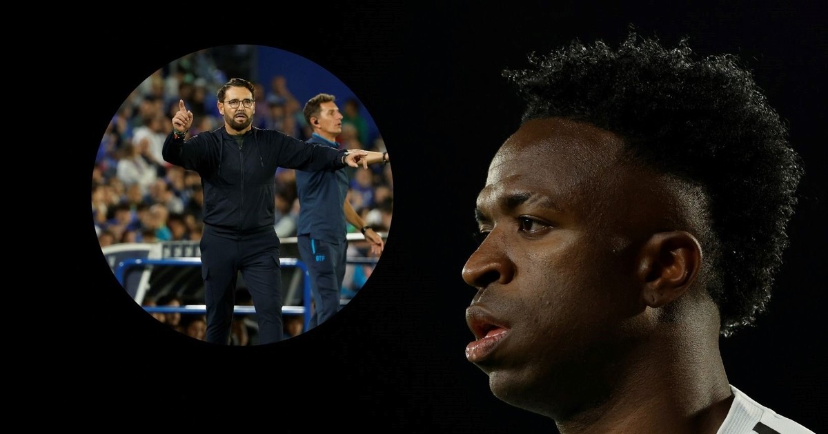 La bronca del DT del Getafe con Vinicius: "Que se dedique a jugar al fútbol" :: Olé