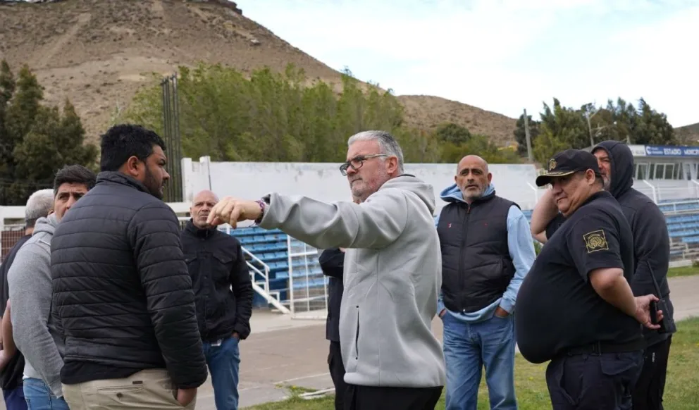 Inspección en el Estadio Municipal