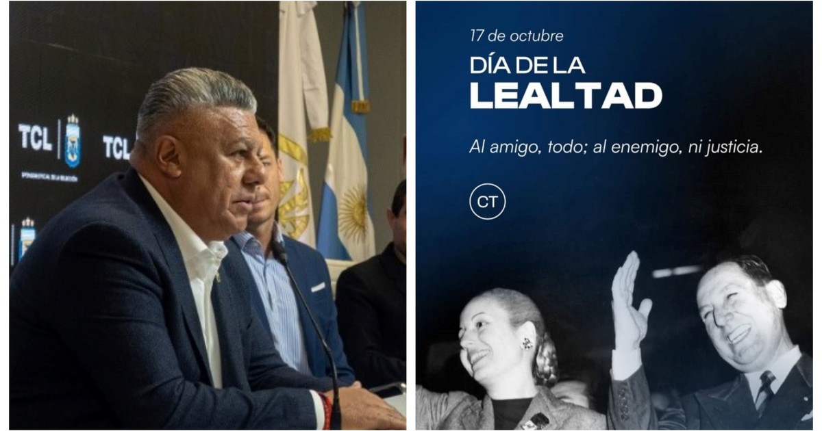 La curiosa frase de Tapia para celebrar el Día de la Lealtad :: Olé