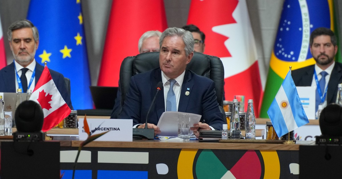 En Sudáfrica, Quirno explicó por qué Argentina no firmó la declaración del G20: "Líneas rojas identificadas"