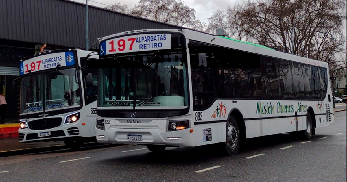 El boleto de colectivos aumenta 10% en el AMBA esta semana