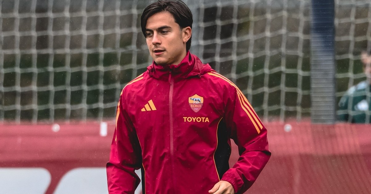 Dybala vuelve a concentrar con la Roma y podría sumar minutos en la Europa League :: Olé
