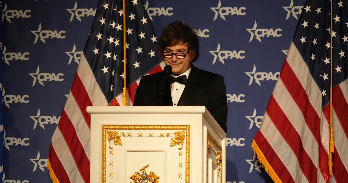 la entrada tipo rockstar de Milei, el bailecito 'a lo Trump' y sus charlas con 13 empresas