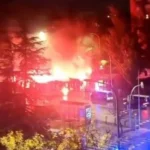 Violentos enfrentamientos entre hinchas del Rayo Vallecano y Lech Poznan en Madrid