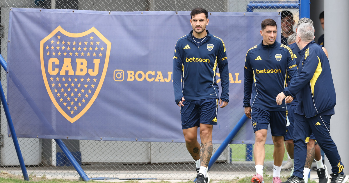 Boca mudó su entrenamiento a Casa Amarilla por el incendio en Ezeiza