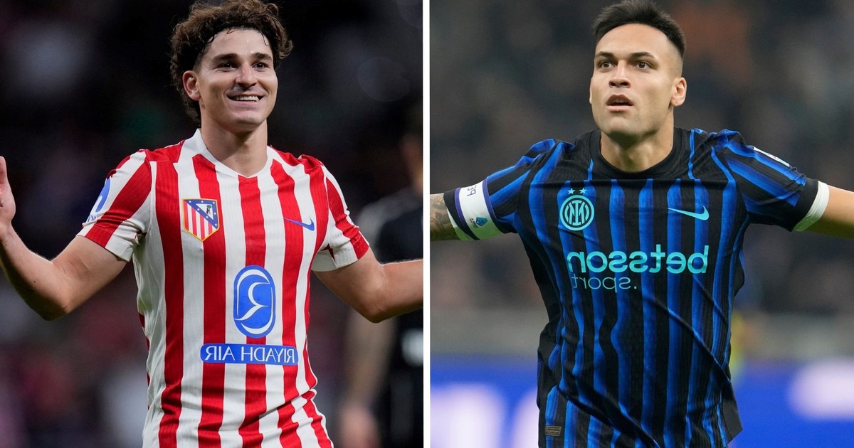 Duelo de delanteros argentinos en la Champions: Julián Álvarez vs. Lautaro Martínez :: Olé