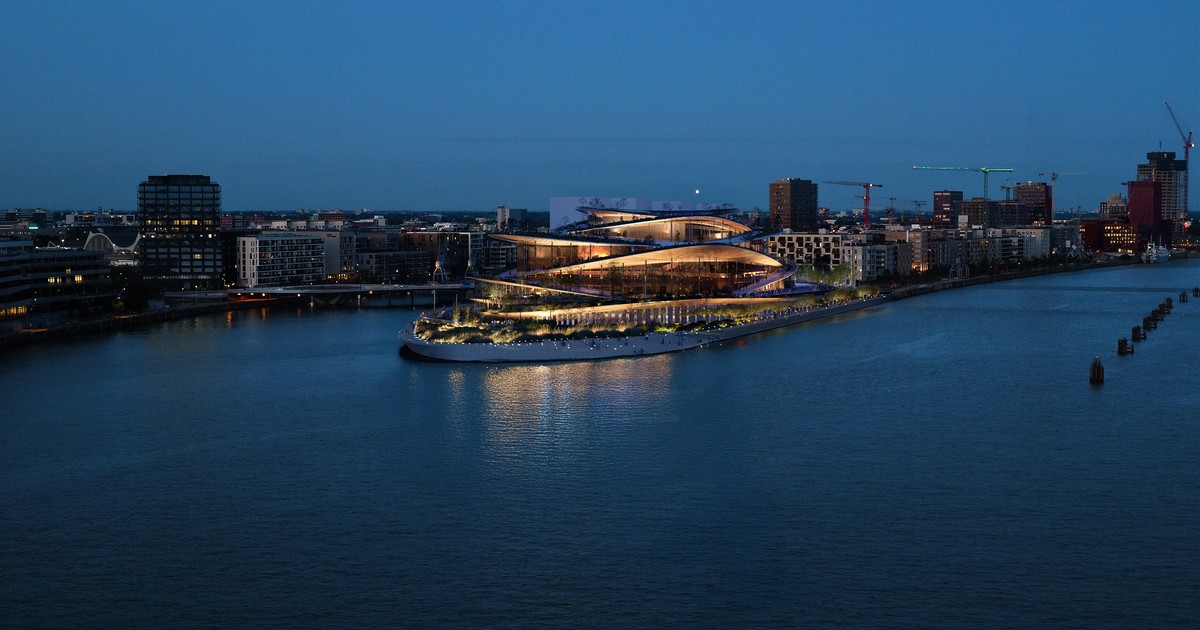 ganó el concurso para la nueva Ópera Estatal de Hamburgo