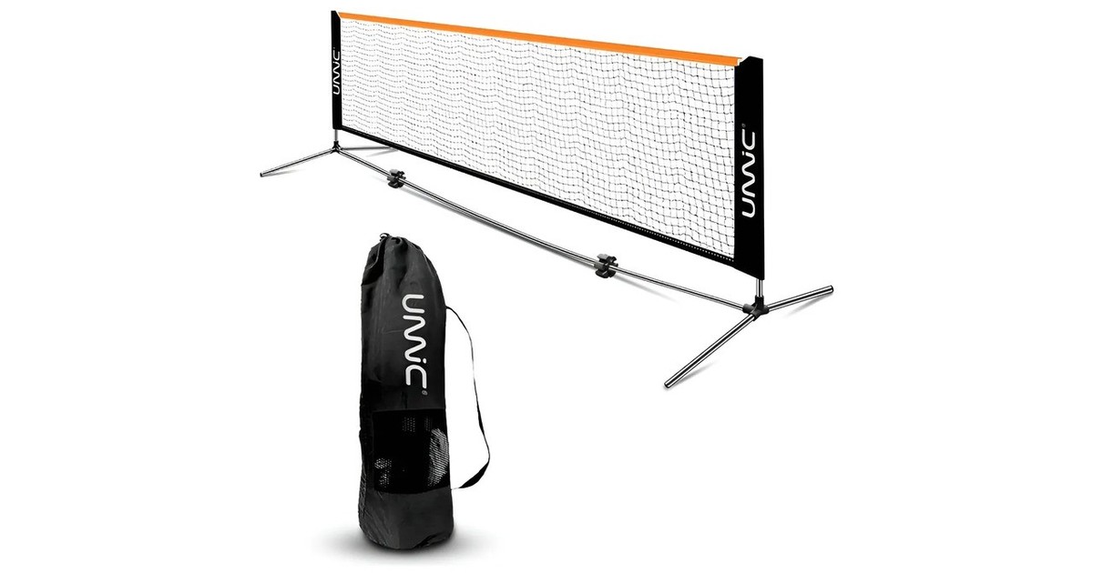 El accesorio para fútbol más vendido del Cyber con 26 % OFF: la red 2 en 1 de Unnic que transforma tu patio en cancha de fútbol y tenis :: Olé