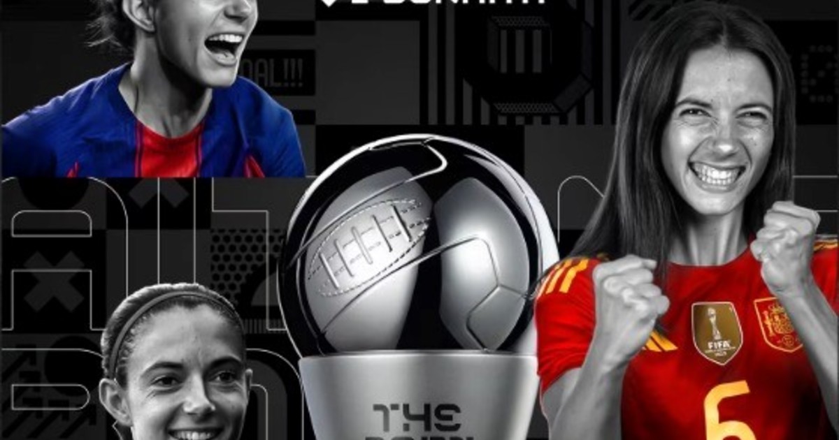 Aitana Bonmatí ganó su tercer The Best consecutivo y reafirmó su dominio en el fútbol femenino :: Olé