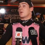 El desconcierto de Colapinto en Abu Dhabi: Un declive inesperado.