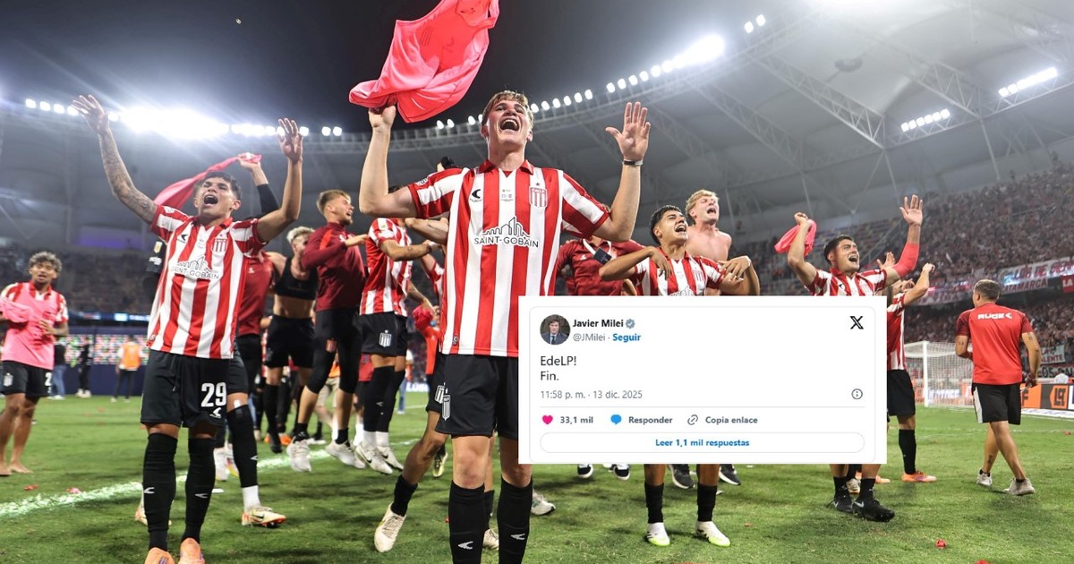 Milei celebra el campeonato de Estudiantes y mantiene su confianza.