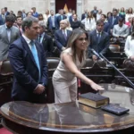 Maira Frías juró como diputada nacional por la Libertad Avanza