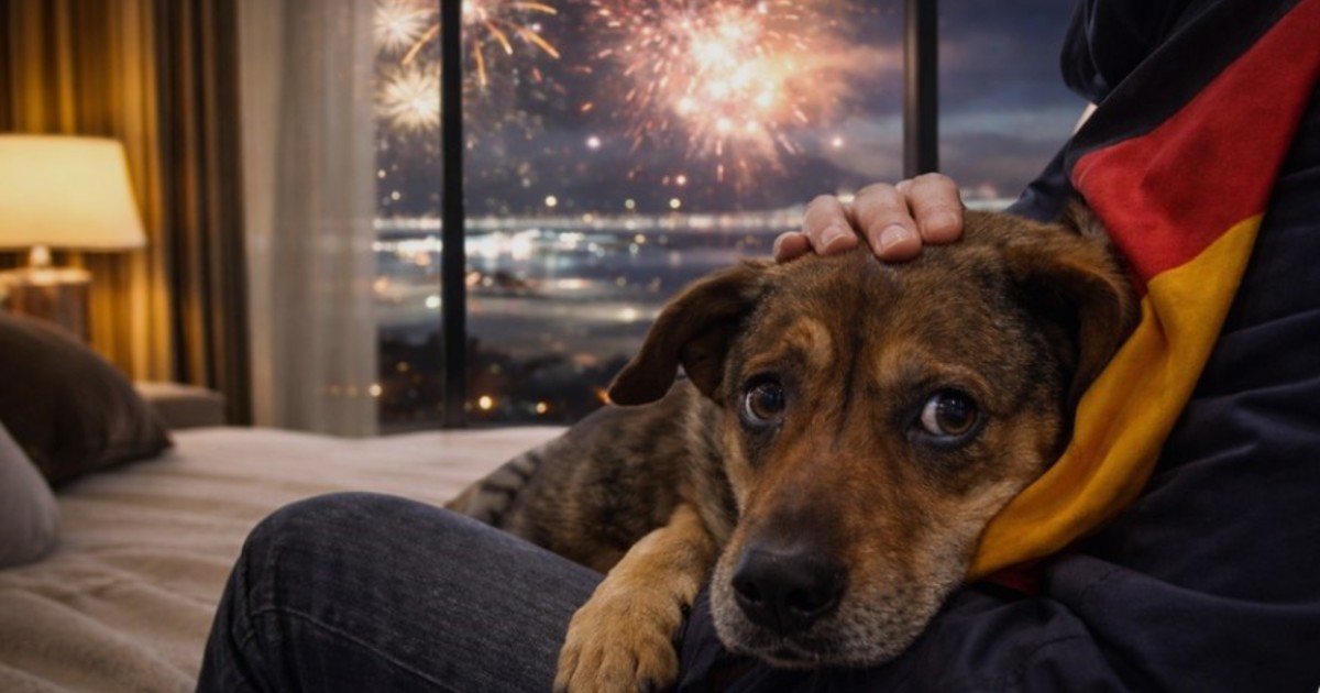En Alemania arrojaron 40.000 toneladas de cohetes y perros y dueños se refugiaron en un lugar insólito