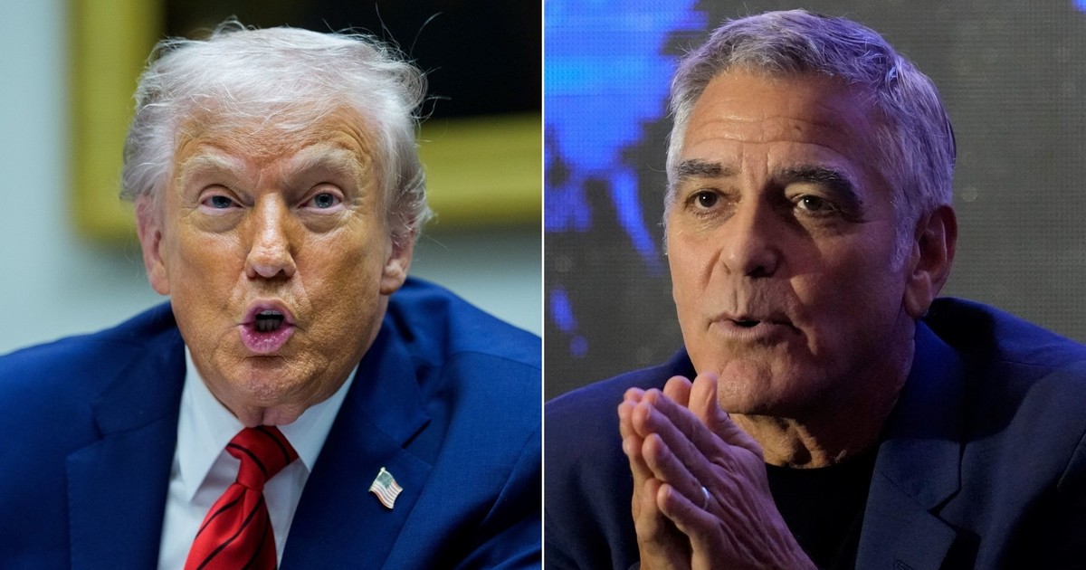 George Clooney y Trump en guerra con comunicados y mensajes en redes sociales por la decisión del actor de radicarse en Francia