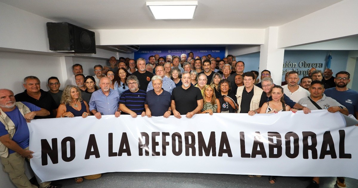 La UOM lanzó un frente sindical contra la reforma laboral y presiona a la CGT por la convocatoria a un paro general