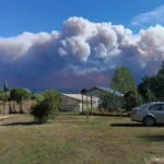 Situación crítica en Cholila: el fuego rodea la localidad