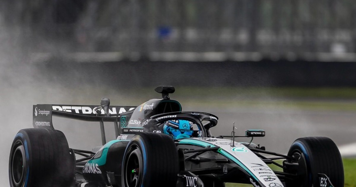 Video: Mercedes presentó el diseño de su nuevo auto para 2026 y ya lo puso en pista :: Olé