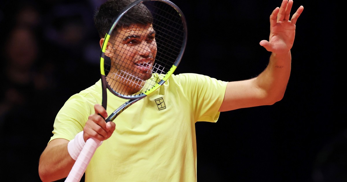 Video: el tremendo winner que le tiró un niño coreano a Carlos Alcaraz :: Olé