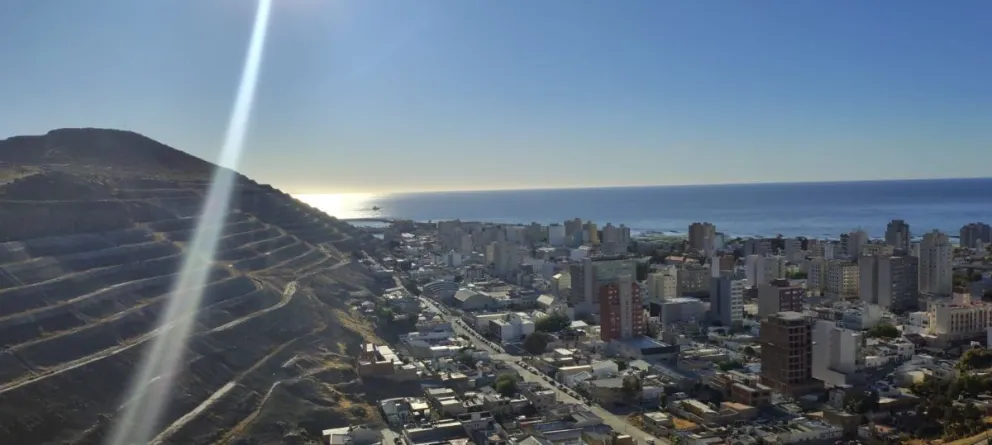 Viernes caluroso y nublado en Comodoro y Rada Tilly, según el SMN