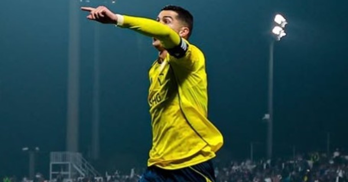 convirtió para Al Nassr en Arabia Saudita y se despega de Lionel Messi