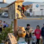 Barrio de Pajaritos: una iniciativa ambiental y artística en Avenida Alsina