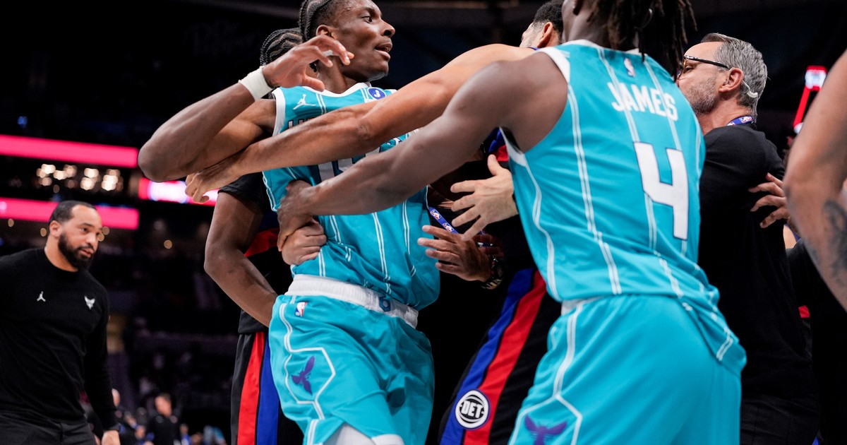 Caos en la NBA: lunes a pura tangana con seis expulsados :: Olé